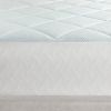 Full size Washable Quilted Mattress Pad with Elastic Fitted Skirt