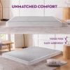 Full size 5-inch Low Profile Metal Box Spring Mattress Foundation with Cover