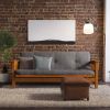 Full size 6-inch Thick Futon Mattress in Grey
