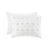Twin/Twin XL 2-Piece Ivory Pompom Microfiber Comforter Set
