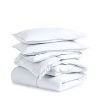 Full size Super Soft Microfiber Down Alternative Comforter Set White