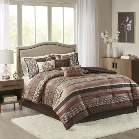 7 Piece Comforter Set Red Queen